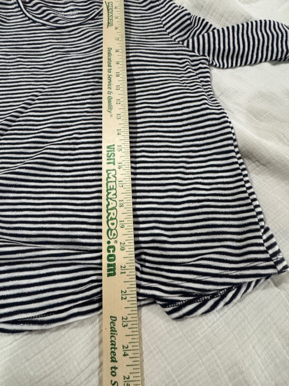 Chico's set of 2 3/4 Sleeve Tee - Picture 12 of 16